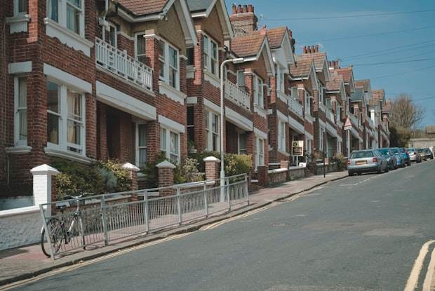 Residential terraced housing
